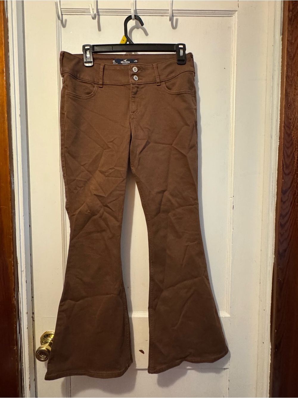 Hollister Brown Boot Cut Flare Pants - Size Women’s 6S (Short)